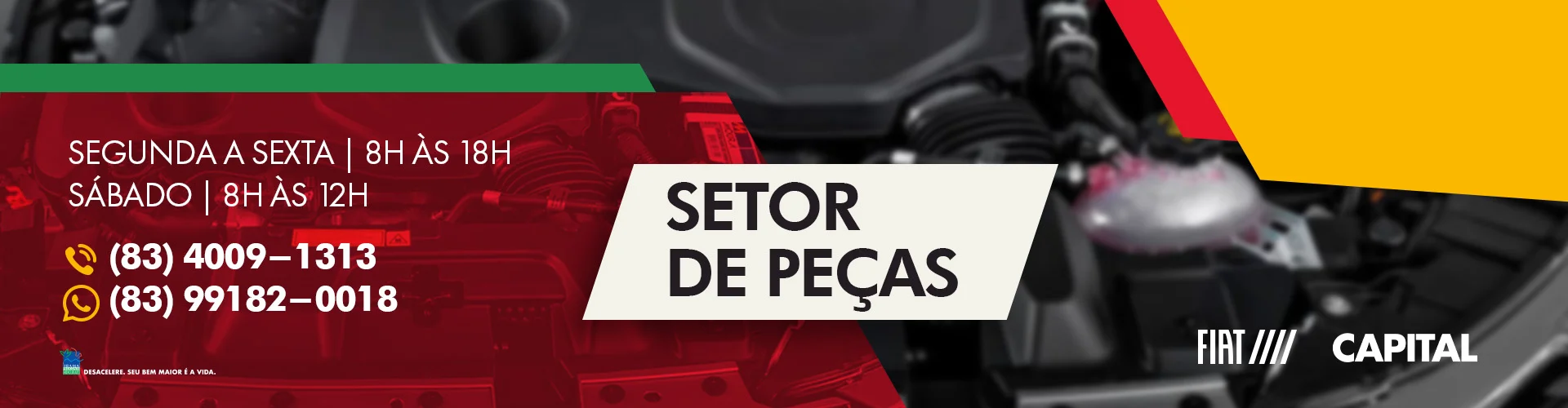 horarios pós vendas